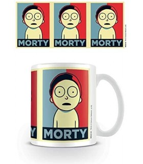 Taza Morty Rick y Morty Cerámica 315 mls 