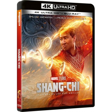 Shang-Chi y La Leyenda de los Diez Anillos 4k UHD + Blu-ray [Blu-ray]