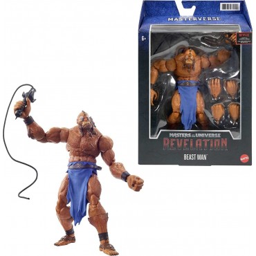 Figura Beast Man Masters del Universo Masterverse Revelation Articulada 15 cms