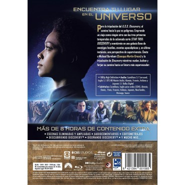 Star Trek Discovery (Temporadas 1-3) - BD [Blu-ray]