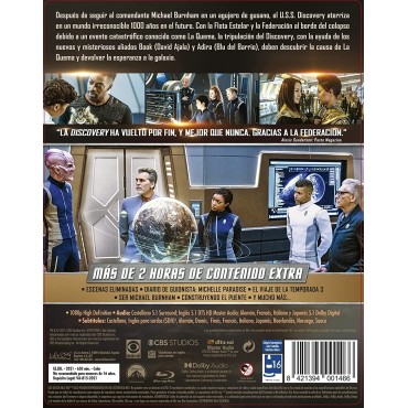 Star Trek Discovery - Temporada 3 (Steelbook) - BD [Blu-ray]