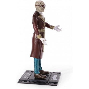 Figura Hombre Invisible Universal Monsters Bendyfigs Flexible 18 cms