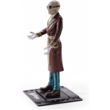 Figura Hombre Invisible Universal Monsters Bendyfigs Flexible 18 cms