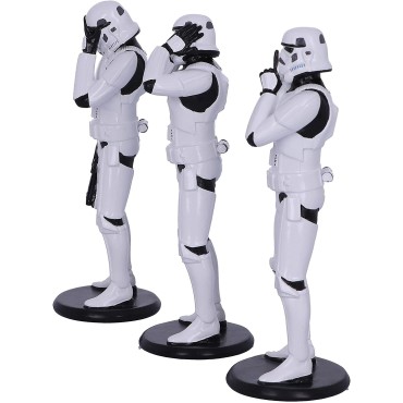 Figuras Tres Sabios Three Wise Stormtroopers Star Wars 14 cms