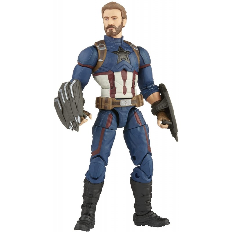 Figura Capitán América Marvel Legends Articulada 15 cms