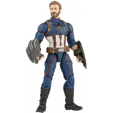 Figura Capitán América Marvel Legends Articulada 15 cms