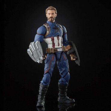Figura Capitán América Marvel Legends Articulada 15 cms