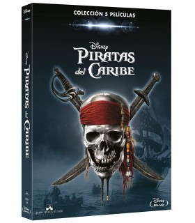 Colección Piratas Del Caribe 1-5 [Blu-ray] (2003, 2006, 2007, 2007, 2017)