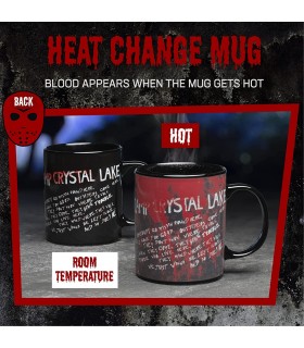 Taza Jason Viernes 13 Térmica Cerámica 315 mls