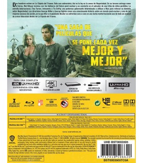 Mad Max 3: Más Allá de la Cúpula del Trueno (1985) - Steelbook 4k UHD + Blu-ray [Blu-ray]