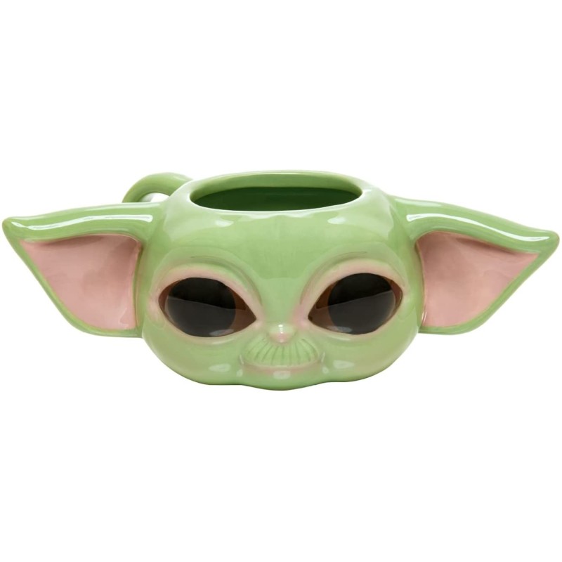 Taza The Child Grogu The Mandalorian Star Wars 3D Cerámica 350 mls
