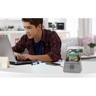 Figura The Child Grogu Dancing The Mandalorian Star Wars Robótica Altavoz Bluetooth 15 cms                      