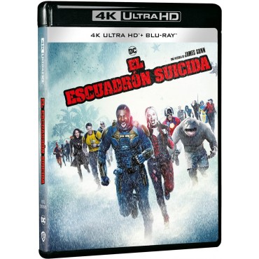 El Escuadrón Suicida (2021) 4k UHD + Blu-ray [Blu-ray]