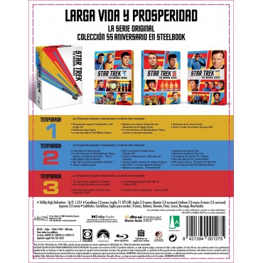 Star Trek - Las Series Originales (Steelbook) - BD [Blu-ray]