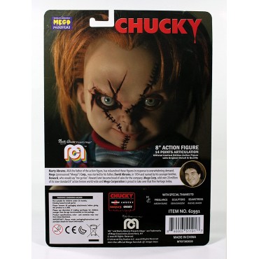 Figura Chucky El Muñeco Diabólico Retro 16 cms