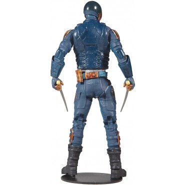 Figura Bloodsport The Suicide Squad DC Multiverse Collect to Build King Shark Articulada 18 cms