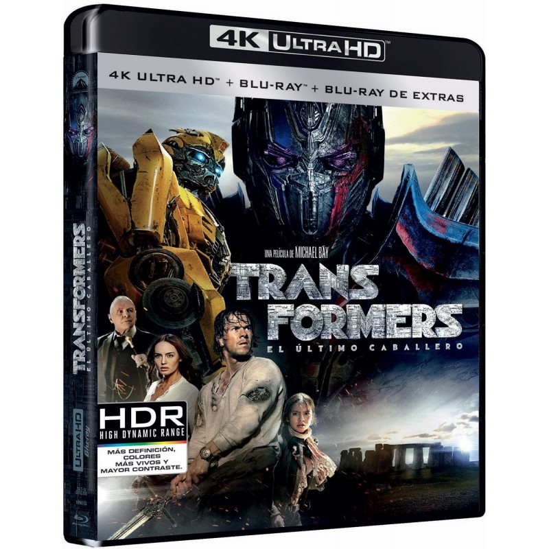 Transformers: El Ultimo Caballero (4K UHD + BD + BD Extras) [Blu-ray]