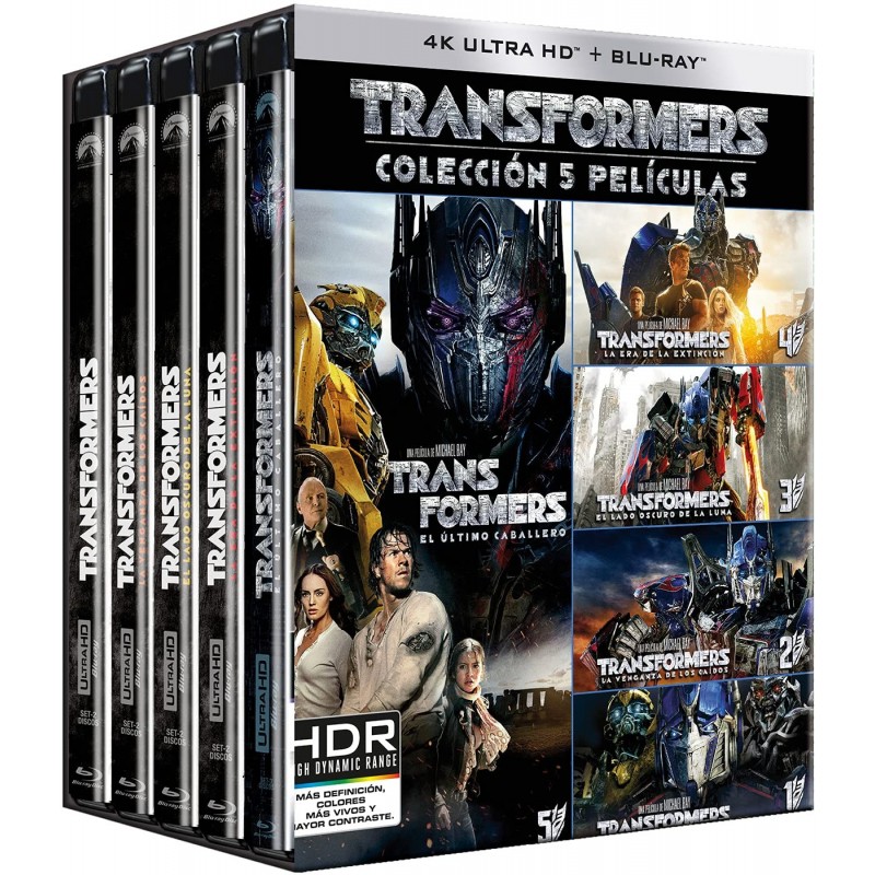 Transformers 1-5 [BLU_RAY]
