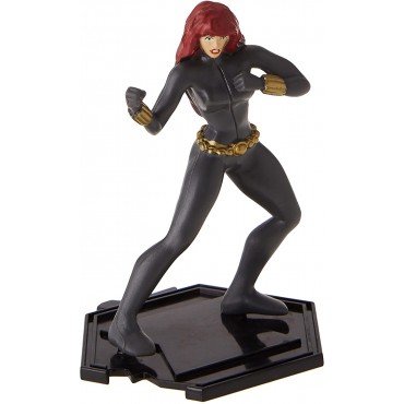 Figura Viuda Negra Black Widow Marvel Avengers Assemble Vengadores 9 cms