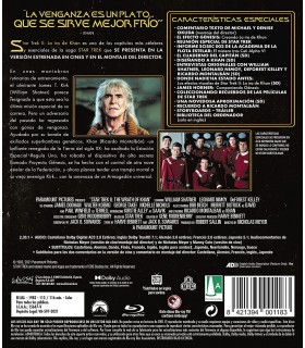 Star Trek II - La ira de Khan - BD [Blu-ray]