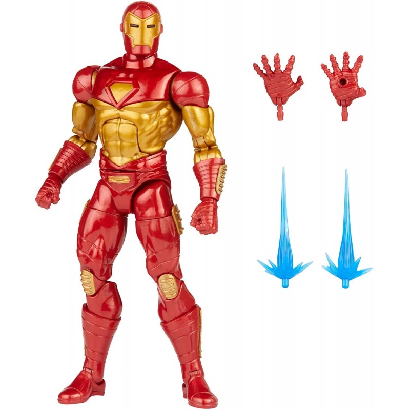 Figura Iron Man Modular Marvel Legends Articulada 17 cms 