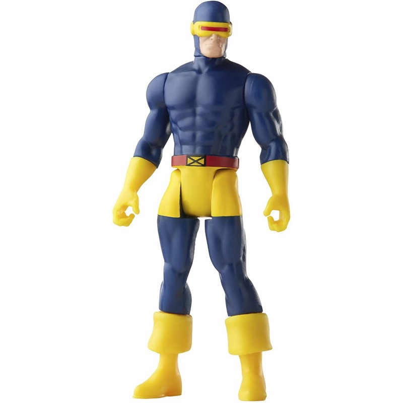Figura Cyclops Retro The Uncanny X-Men Cíclope Marvel Legends Articulada 9,5 cms