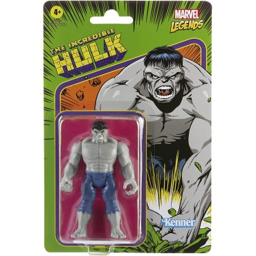 Figura The Incredible Hulk Retro Marvel Legends Articulada 9,5 cms