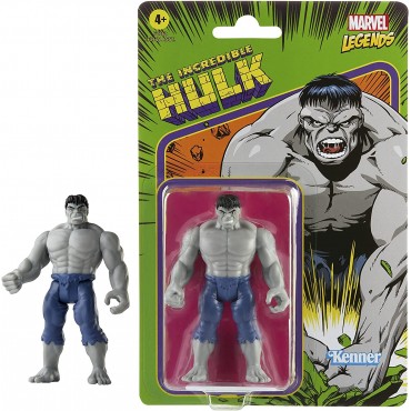 Figura The Incredible Hulk Retro Marvel Legends Articulada 9,5 cms