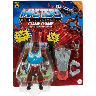 Figura Clam Champ Masters del Universo Articulada 14 cms