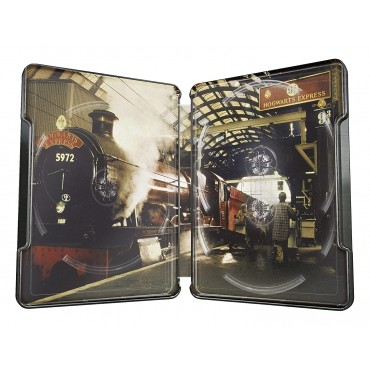 Harry Potter y la Piedra Filosofal Steelbook + Magical Movie Mode [4K UHD,Blu-ray] (2001) Harry Potter And The Sorcerer'S Stone 