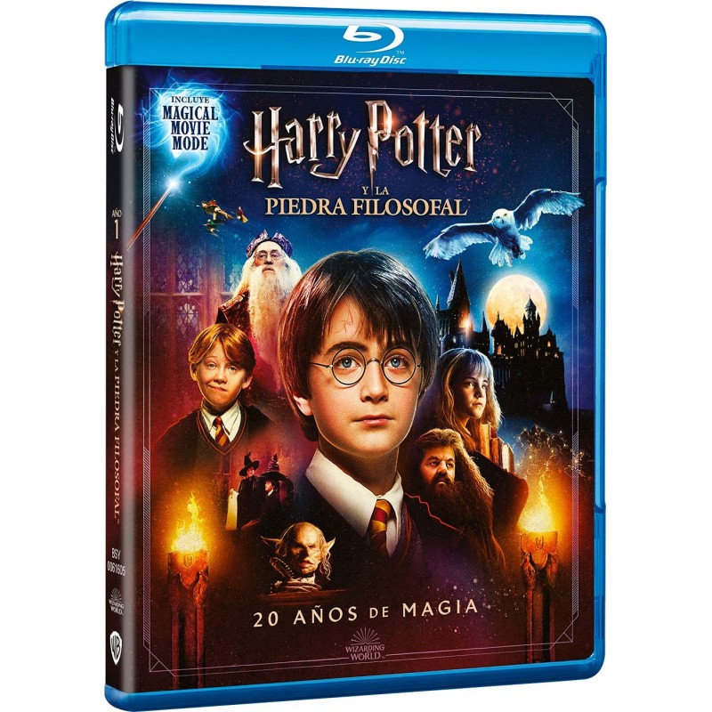 Harry Potter y la Piedra Filosofal + Magical Movie Mode [Blu-ray] (2001) Harry Potter And The Sorcerer'S Stone + Magical Movie M