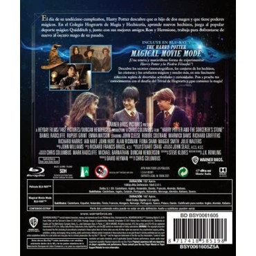 Harry Potter y la Piedra Filosofal + Magical Movie Mode [Blu-ray] (2001) Harry Potter And The Sorcerer'S Stone + Magical Movie M
