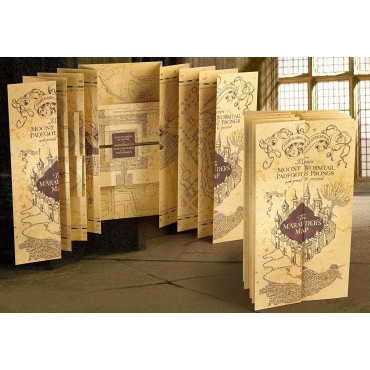 Mapa Réplica Harry Potter Marauder's Map Mapa del Merodeador