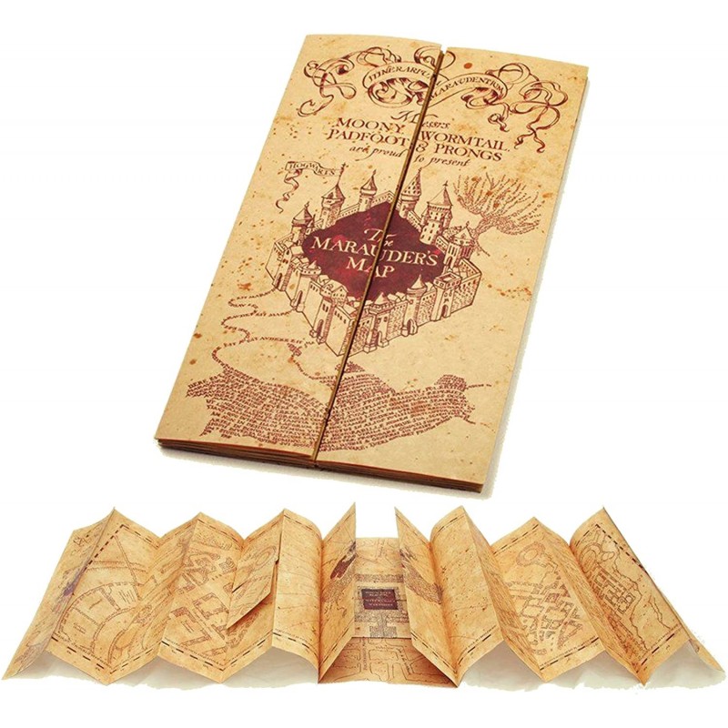 Mapa Réplica Harry Potter Marauder's Map Mapa del Merodeador