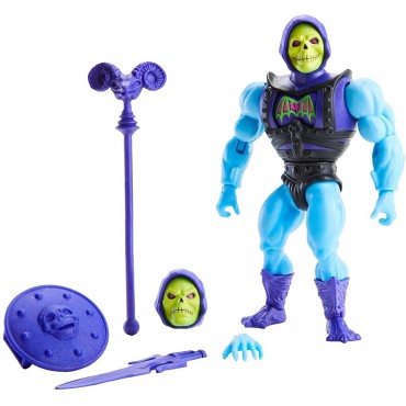 Figura Skeletor Battle Armor Masters del Universo Articulada 15 cms