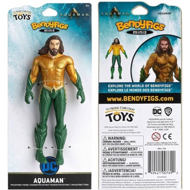 Figura Aquaman Bendyfigs DC Flexible 14 cms