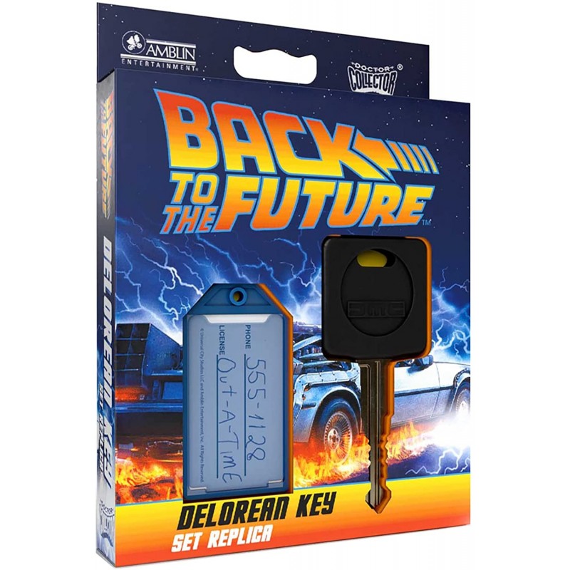 Réplica Llaves DeLorean Regreso Al Futuro Back to the Future