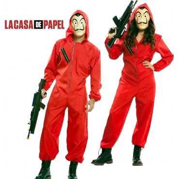 Disfraz La Casa de Papel Talla M-L