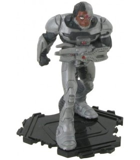 Figura Cyborg Liga de la Justicia 9 cms