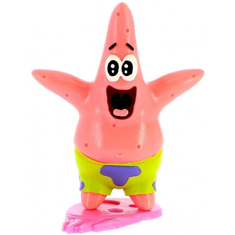 Figura Patricio Bob Esponja 8 cms