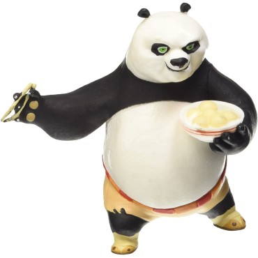 Figura Po Comiendo Kung Fu Panda 8 cms