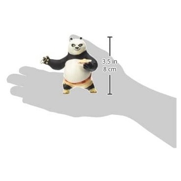 Figura Po Comiendo Kung Fu Panda 8 cms
