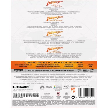 Colección Indiana Jones (4 discos 4K UHD + 5 discos Blu-ray)