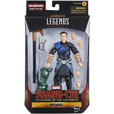 Figura Wenwu Shang Chi Marvel Legends Articulada 15 cms   