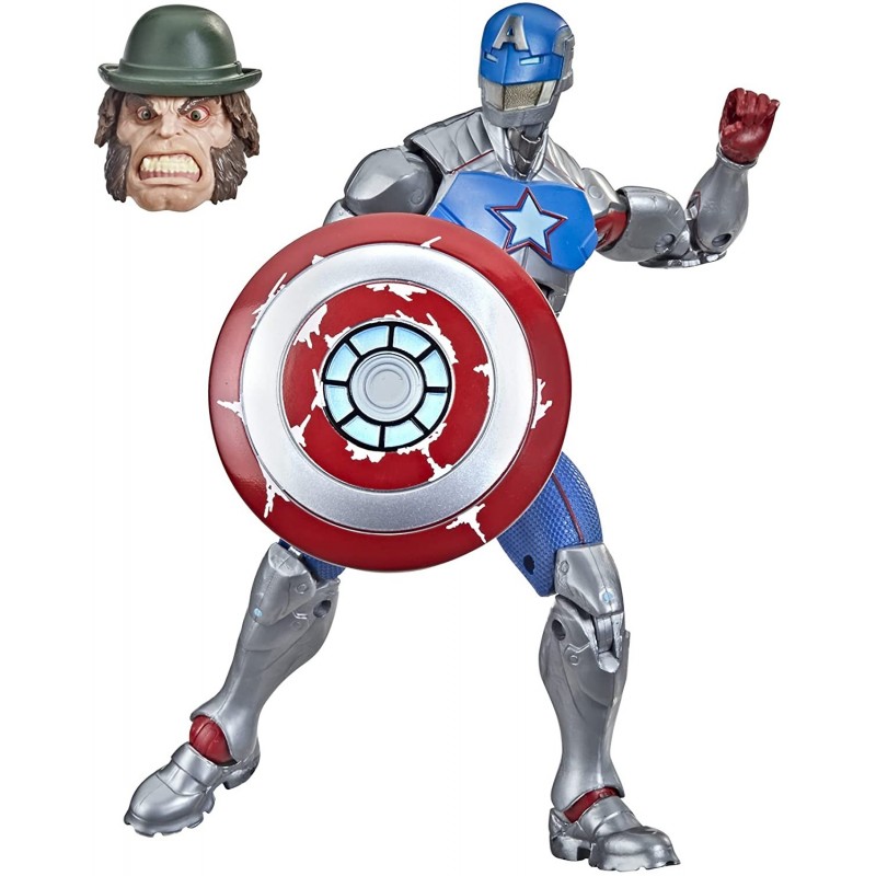 Figura Civil Warrior Contest of Champions Marvel Legends Artculada 15 cms             