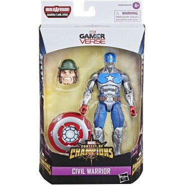 Figura Civil Warrior Contest of Champions Marvel Legends Artculada 15 cms             
