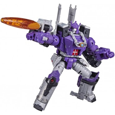 Figura Galvatron Kingdom Leader Class Transformers Articulada 18 cms       
