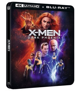 X-Men Fénix Oscura - Steelbook lenticular (4K UHD + Blu-Ray) [Blu-ray]