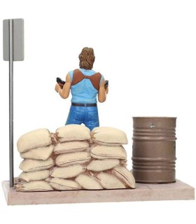 Figura Matt Hunter Invasion USA Chuck Norris Lujo Diorama 18 cms