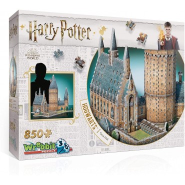 Puzle Hogwarts Harry Potter Gran Salón 3D